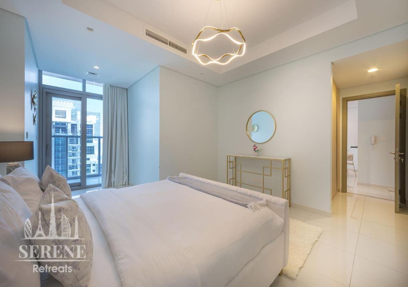 迪拜Serene Retreats Paramount 2 Bed Flat With Burj View公寓 外观 照片