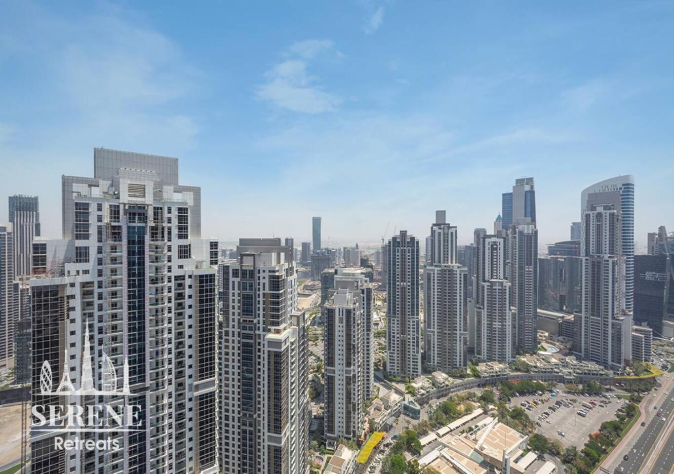 迪拜Serene Retreats Paramount 2 Bed Flat With Burj View公寓 外观 照片