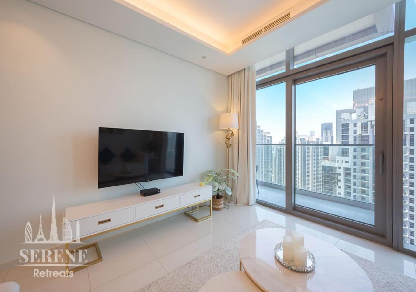 迪拜Serene Retreats Paramount 2 Bed Flat With Burj View公寓 外观 照片