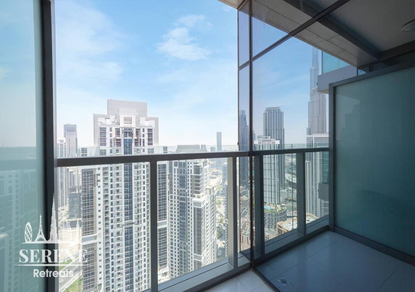 迪拜Serene Retreats Paramount 2 Bed Flat With Burj View公寓 外观 照片