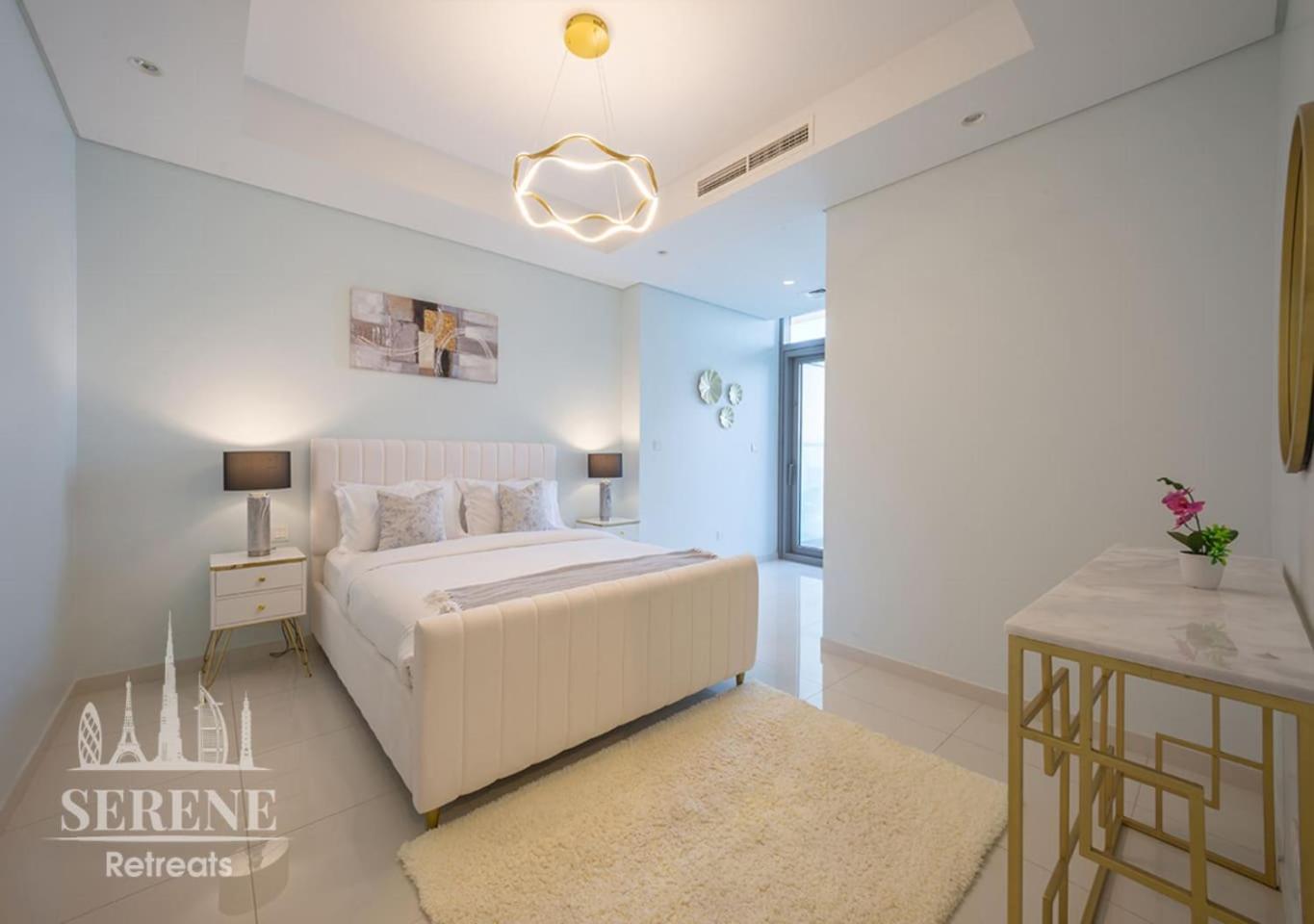 迪拜Serene Retreats Paramount 2 Bed Flat With Burj View公寓 外观 照片