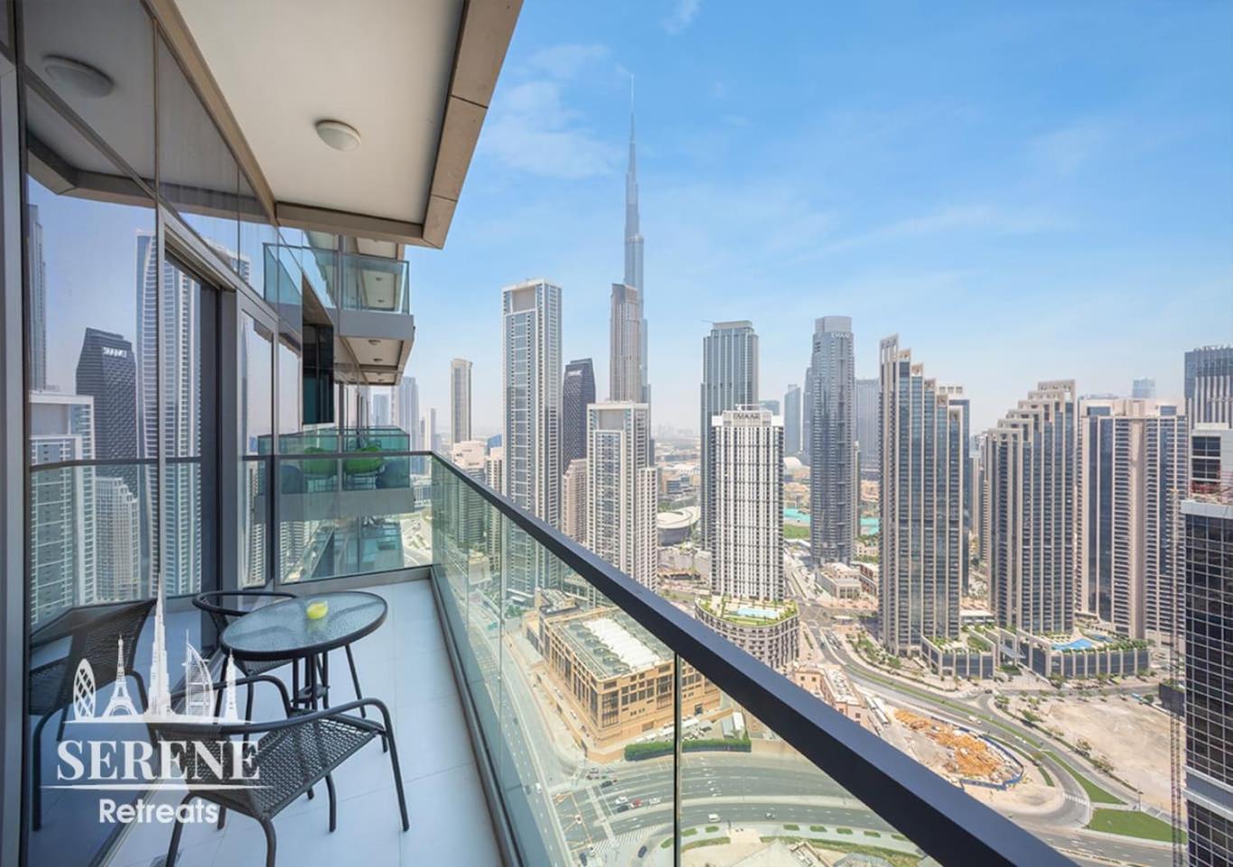 迪拜Serene Retreats Paramount 2 Bed Flat With Burj View公寓 外观 照片