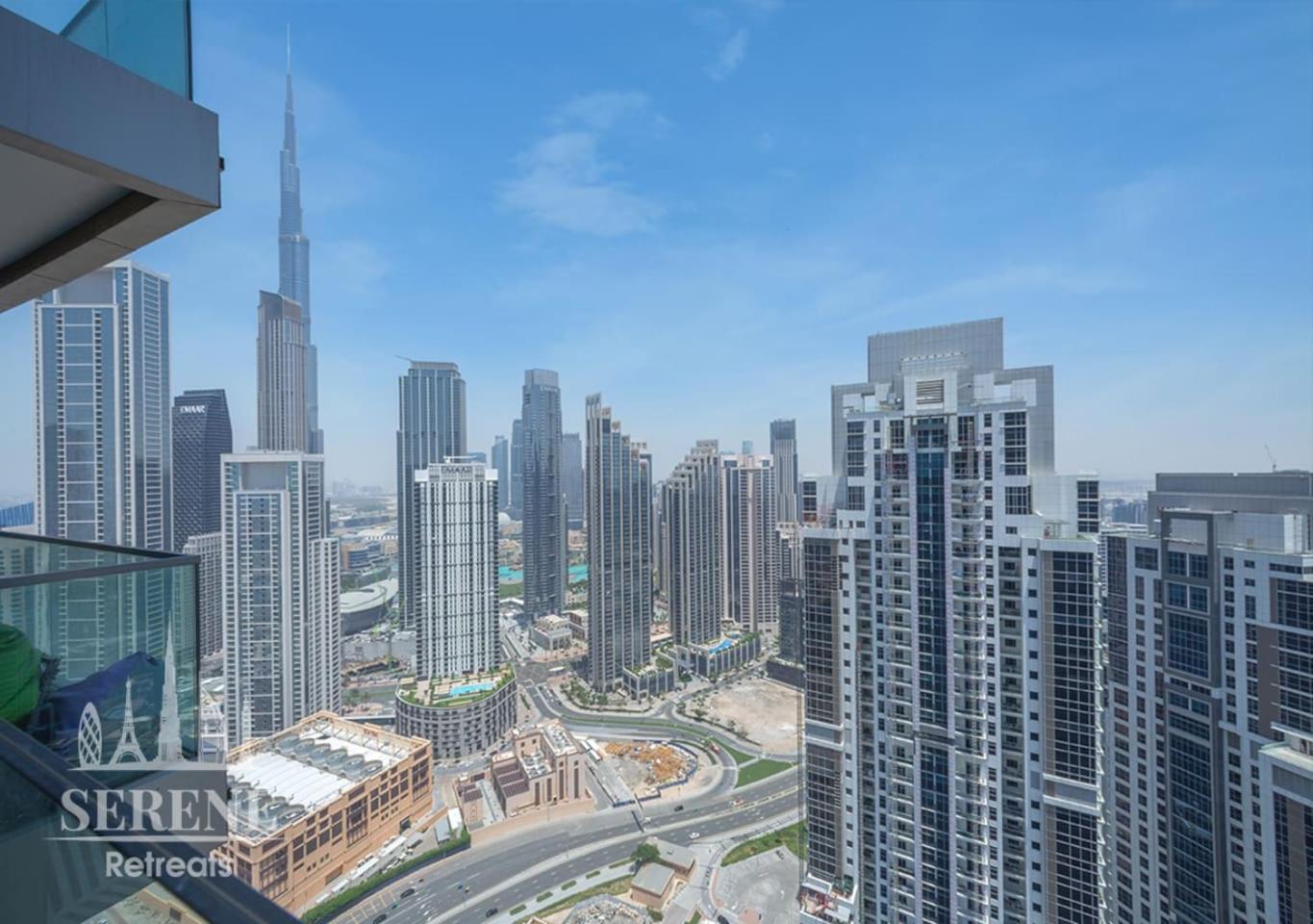 迪拜Serene Retreats Paramount 2 Bed Flat With Burj View公寓 外观 照片